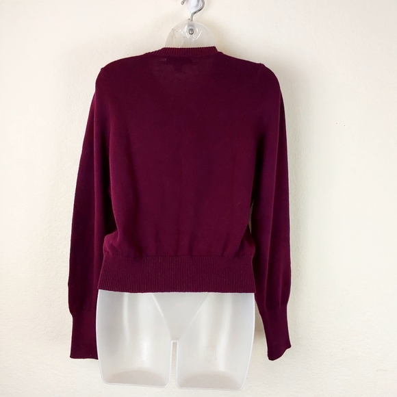 Ryegrass Buttons Rhinestone Sweater - Picture 3 of 8